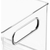 image:imagemDesign Deep Plastic Storage Organizer Container Bin Game and Comic Organization for Cabinet Cupboard Playroom Shelves or Closet  Holds Video Games Tablets DVDs Ligne Collection Clear