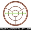 image:imagemDesign Metal IndoorOutdoor Plant Stands  Modern Plant Stand with Hairpin Legs for Flowers Plants Greenery Succulents Vases Pots Containers Concerto Collection Set of 3 Rose Gold