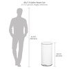 image:imagemDesign Pedal Bin  Metal Waste Bin with Pedal Lid and Plastic Bucket Insert  for Bathroom Kitchen and Office  3 Litre Household Rubbish Bin with Ergonomic Design  BlackWhite