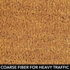 image:imagemDesign Rectangular Coir and Rubber Entryway Welcome Doormat with Natural Fibers for Indoor or Outdoor Use  Decorative Script Hello Design  NaturalBlackNatural Border Hello