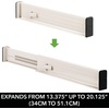 image:imagemDesign Set of 4 Drawer Dividers  Expandable Drawer Organiser Set with Protective Foam Ends  Useful Kitchen Accessories  CreamCream