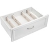image:imagemDesign Set of 4 Drawer Dividers  Expandable Drawer Organiser Set with Protective Foam Ends  Useful Kitchen Accessories  CreamCream