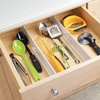 image:imagemDesign Set of 4 Drawer Dividers  Expandable Drawer Organiser Set with Protective Foam Ends  Useful Kitchen Accessories  CreamCream