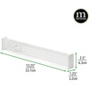 image:imagemDesign Set of 4 Drawer Dividers  Expandable Drawer Organiser Set with Protective Foam Ends  Useful Kitchen Accessories  CreamWhite