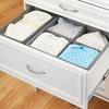 image:imagemDesign Set of 5 Kids Storage Boxes  Fabric Storage Boxes in Multiple Sizes  Ideal for Clothing Nappy and Toy Storage  Grey