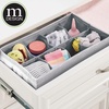 image:imagemDesign Set of 5 Kids Storage Boxes  Fabric Storage Boxes in Multiple Sizes  Ideal for Clothing Nappy and Toy Storage  Grey