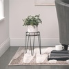 image:imagemDesign Steel Modern 9 Plant Stand Planter Holder wHairpin Legs for Display Indoor Outdoor PlantFlower in Living Room Shelf Balcony Patio Garden Home Office  Concerto Collection  Soft BrassBlack