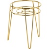 image:imagemDesign Steel Modern 9 Plant Stand Planter Holder wHairpin Legs for Display Indoor Outdoor PlantFlower in Living Room Shelf Balcony Patio Garden Home Office  Concerto Collection  Soft BrassSoft Brass