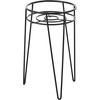 image:imagemDesign Steel Modern 9 Plant Stand Planter Holder wHairpin Legs for Display Indoor Outdoor PlantFlower in Living Room Shelf Balcony Patio Garden Home Office  Concerto Collection  Soft BrassBlack