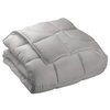 image:imagemDesign Twin AllSeason Down Alternative Comforter  Quilted Duvet Insert or StandAlone Comforter  Plush Microfiber Fill Box Stitched  Machine Washable  Gray