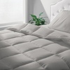 image:imagemDesign Twin AllSeason Down Alternative Comforter  Quilted Duvet Insert or StandAlone Comforter  Plush Microfiber Fill Box Stitched  Machine Washable  Gray