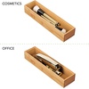 image:imagemDesign Wooden Bamboo Office Drawer Organizer Box Tray Stackable Storage for Drawers Cabinets Shelves Cubby or Desktop Hold Pens Pencils Supplies Echo Collection 6 Pack Natural Wood Finish2