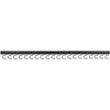 image:imagemDesign Adjustable Metal Steel Wall Mounted Storage Rack 20 Hook 64 Long Black