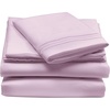 image:imagemDesign Twin XL Size Superfine Brushed Microfiber Sheet Set  3 Pieces  Extra Soft Bed Sheets and Pillowcase  Easy Fit Deep Pockets  Wrinkle Resistant Comfortable amp Breathable  Light Purple