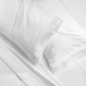 image:imagemDesign Full Size Superfine Brushed Microfiber Sheet Set  4 Pieces  Extra Soft Bed Sheets and Pillowcases  Easy Fit Deep Pockets  Wrinkle Resistant Comfortable amp Breathable  Optic White