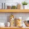 image:imagemDesign Airtight Food Storage Container Combo Pack with Lid for Kitchen Pantry or Cabinet  Cereal Snacks Pasta Candy Rice Beans Baking  BPA Free Set of 6  Clear
