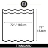 image:imagemDesign Decorative Fish Print  Easy Care Fabric Shower Curtain with Reinforced Buttonholes for Bathroom Showers Stalls and Bathtubs Machine Washable  72 x 72  Pink Multi