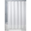 image:imagemDesign Extra Wide Light Weight Waffle Weave Polyester Shower Curtain with Reinforced Buttonholes for Bathroom Showers and Bathtubs  Elegant Woven Geometric Square  108 x 72  White