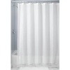 image:imagemDesign Extra Wide Light Weight Waffle Weave Polyester Shower Curtain with Reinforced Buttonholes for Bathroom Showers and Bathtubs  Elegant Woven Geometric Square  108 x 72  White