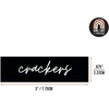image:imagemDesign Kitchen Storage Preprinted Cursive Adhesive Labels for Jars Canisters Organize Containers Bins for Inside Cabinet Pantry Fridge or Counter  Home Sort Collection 120 Ct  BlackWhite