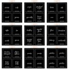image:imagemDesign Kitchen Storage Preprinted Cursive Adhesive Labels for Jars Canisters Organize Containers Bins for Inside Cabinet Pantry Fridge or Counter  Home Sort Collection 100 Ct BlackWhite