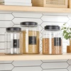 image:imagemDesign Kitchen Storage Preprinted Cursive Adhesive Labels for Jars Canisters Organize Containers Bins for Inside Cabinet Pantry Fridge or Counter  Home Sort Collection 100 Ct BlackWhite
