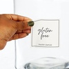 image:imagemDesign Kitchen Storage Preprinted Cursive Adhesive Labels for Jars Canisters Organize Containers Bins for Inside Cabinet Pantry Fridge or Counter  Home Sort Collection 100 Ct  WhiteBlack