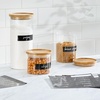 image:imagemDesign Kitchen Storage Preprinted Cursive Adhesive Labels for Jars Canisters Organize Containers Bins for Inside Cabinet Pantry Fridge or Counter  Home Sort Collection 120 Ct  BlackWhite