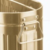 image:imagemDesign Large Steel Free Standing Toilet Paper Organizer 6Roll Tissue Storage Holder Container Bin for Bathroom Floor Fits Under Sink Vanity Shelf In Cabinet or Corner Oscar Collection  BlackSoft Brass