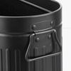 image:imagemDesign Large Steel Free Standing Toilet Paper Organizer 6Roll Tissue Storage Holder Container Bin for Bathroom Floor Fits Under Sink Vanity Shelf In Cabinet or Corner Oscar Collection  BlackBlack