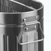 image:imagemDesign Large Steel Free Standing Toilet Paper Organizer 6Roll Tissue Storage Holder Container Bin for Bathroom Floor Fits Under Sink Vanity Shelf In Cabinet or Corner Oscar Collection  BlackGraphite