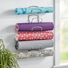 image:imagemDesign Metal Towel Shelves  Towel Rack for the Bathroom with 6 Compartments  Practical Bathroom Accessories for Both Large and Small Towels  BlackChrome