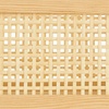 image:imagemDesign Small Decorative Wooden Crate Storage Box Rustic Pine Wood Organizer Bin Basket wBuiltIn Handles for Kitchen Pantry Cupboard Cabinet or Counter  Home Sort Collection  Natural Pine