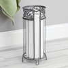 image:imagemDesign Toilet Roll Dispenser  Stylish Bathroom Paper Holder for Extra Storage  Freestanding Toilet Paper Holder with Room for 3 Rolls  GraphiteGraphite