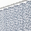 image:imagemDesign Decorative Cheetah Print  Easy Care Fabric Shower Curtain with Reinforced Buttonholes for Bathroom Showers Stalls and Bathtubs Machine Washable  72 x 72  Gray