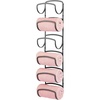 image:imagemDesign Metal Towel Shelves  Towel Rack for the Bathroom with 6 Compartments  Practical Bathroom Accessories for Both Large and Small Towels  BlackBlack