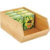 image:imagemDesign Stacking Bamboo Wooden Crate Box for FruitVegetable Kitchen Storage  OpenFront Bamboo Basket Box  Countertop Organiser Cube Bin  Fruit and Veg Storage  Formbu Collection  Natural Wood