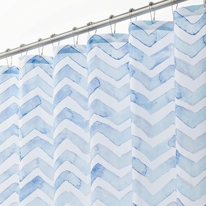 image:imagemDesign Decorative Fish Print  Easy Care Fabric Shower Curtain with Reinforced Buttonholes for Bathroom Showers Stalls and Bathtubs Machine Washable  72 x 72  Bright MultiMulti Color