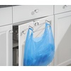 image:imageOverTheCabinet Plastic Bag Storage and Grocery Bag Holder Kitchen Storage  Chrome