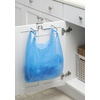image:imageOverTheCabinet Plastic Bag Storage and Grocery Bag Holder Kitchen Storage  Chrome