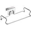 image:imageOverTheCabinet Plastic Bag Storage and Grocery Bag Holder Kitchen Storage  Chrome