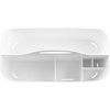 image:imagemDesign Bathroom Shower Caddy Tote for Shampoo Soap Razors  Medium BlackWhite