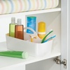 image:imagemDesign Bathroom Shower Caddy Tote for Shampoo Soap Razors  Medium BlackWhite