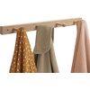 image:imagemDesign Decorative Wood Wall Mount 4 Hook Storage Organizer Rack for Coats Hoodies Hats Scarves Purses Leashes Bath Towels amp Robes  2 Pack  Natural Finish