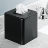 image:imagemDesign Metal Square Tissue Box Cover Modern Facial Paper Holder  Accessories for Bathroom Vanity Countertop Bedroom Dresser Night Stand Desk Office and End Table  Unity Collection  Soft BrassBlack