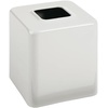 image:imagemDesign Metal Square Tissue Box Cover Modern Facial Paper Holder  Accessories for Bathroom Vanity Countertop Bedroom Dresser Night Stand Desk Office and End Table  Unity Collection  Soft BrassLight Gray