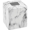 image:imagemDesign Metal Square Tissue Box Cover Modern Facial Paper Holder  Accessories for Bathroom Vanity Countertop Bedroom Dresser Night Stand Desk Office and End Table  Unity Collection  Soft BrassMarble
