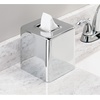 image:imagemDesign Metal Square Tissue Box Cover Modern Facial Paper Holder  Accessories for Bathroom Vanity Countertop Bedroom Dresser Night Stand Desk Office and End Table  Unity Collection  Soft BrassChrome