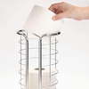 image:imagemDesign Metal Toilet Paper Holder Stand  Storage Reserve for 3 Rolls of Toilet Tissue  Freestanding Toilet Paper Holder  Stylish Bathroom Floor Toilet Paper Stand  Omni Collection  Matte BlackChrome