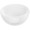 image:imagemDesign Metal Wire Fruit Bowl Basket Set for Kitchen Countertop Counter Organizer and Storage or Table Decor  Modern Decorative Bowls to Hold Fruits and Vegetables Set of 2 Matte White
